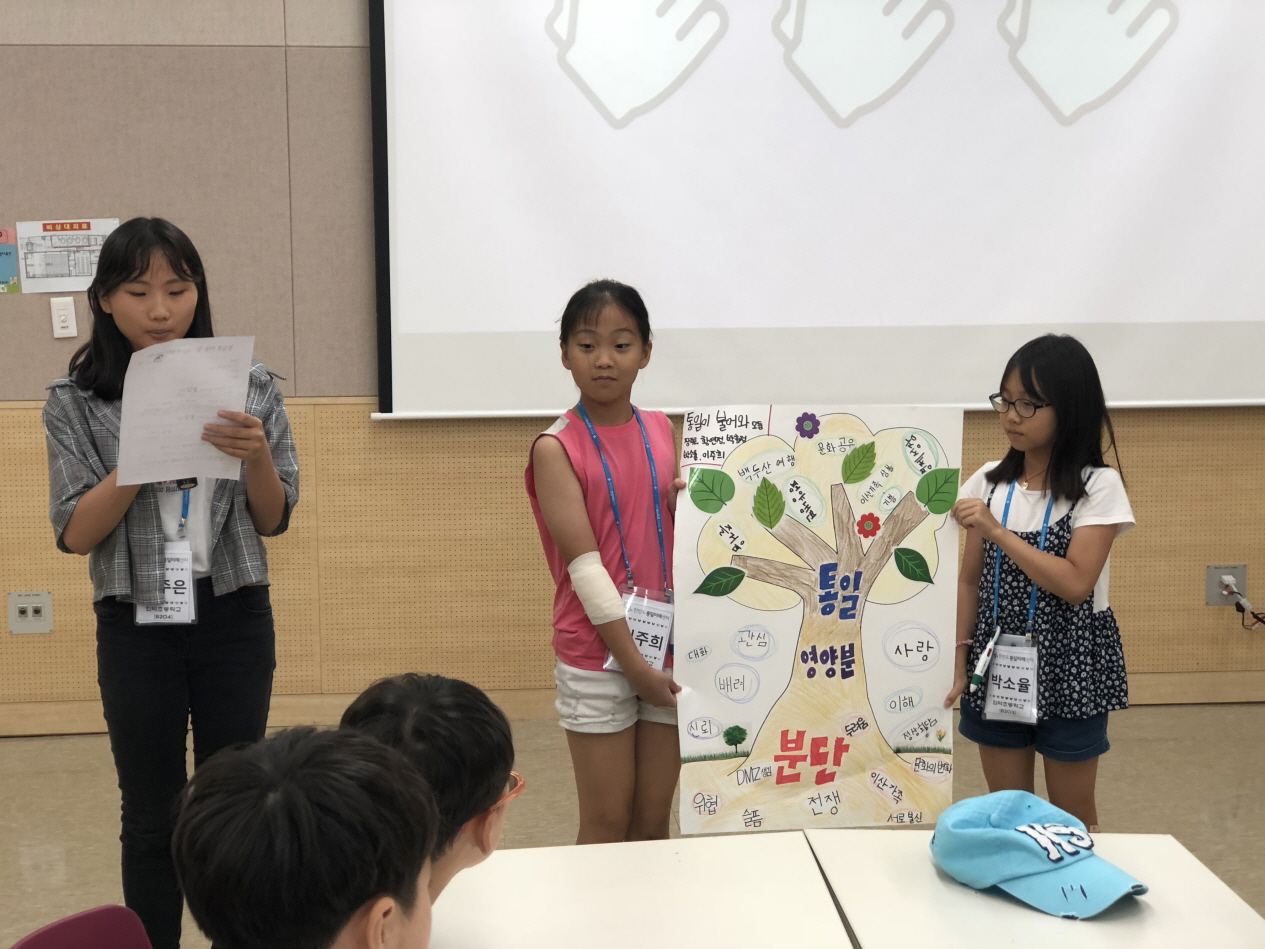 회덕초등학교(2018.07.19~07.20) 통일체험 연수 사진