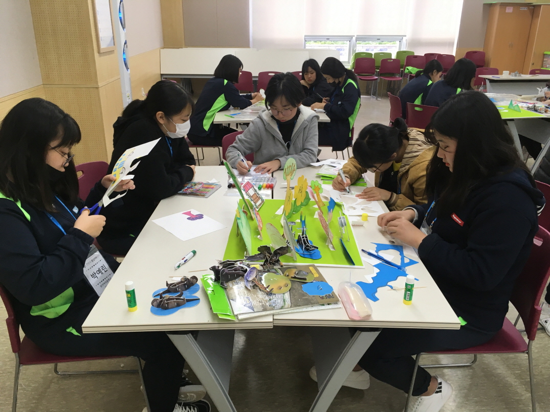 창원 성지여자중학교(2018.10.17~10.19) 통일체험 연수 사진